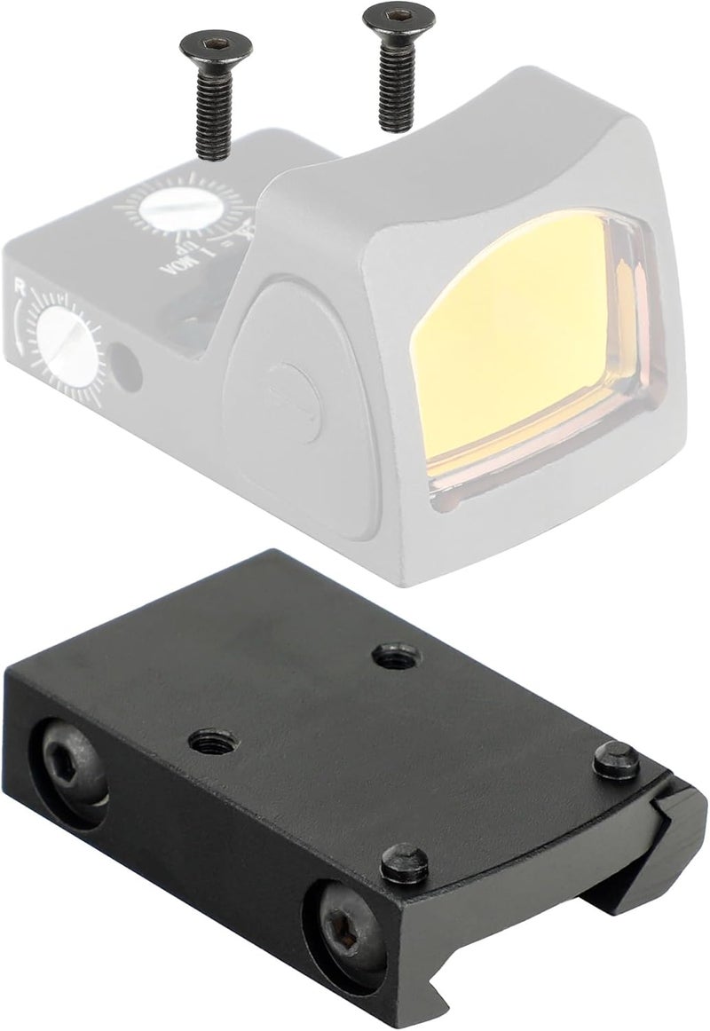 ohhunt Ruggedized Miniature Red Dot Reflex Low Picatinny Mount for RMR and SRO - Image 1